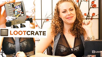 Toy Tingles #14 - ASMR Loot Crate Unboxing January 2015 Tapping, Scratching, Crinkles Triggers