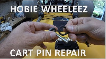 Hobie Wheeleez Kayak Cart Pin Repair