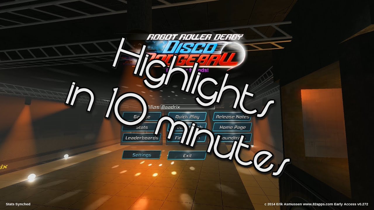 Highlights of Robot Roller-Derby Disco Dodgeball [PC] [Early Access]