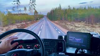 Bus Driving Sweden | Driving To Kosta
