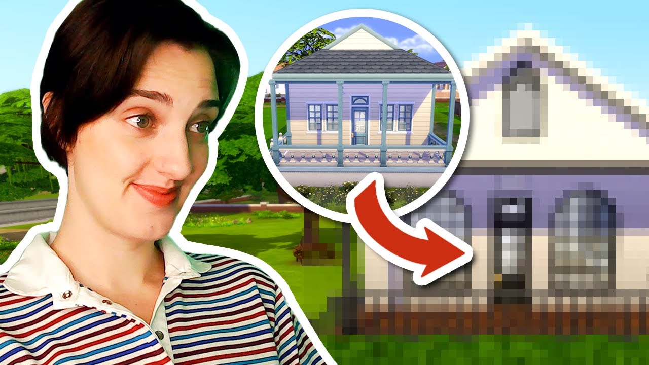 I Renovated a Starter Home Using EA's Restrictions! 🏠 Sims 4 Build Challenge