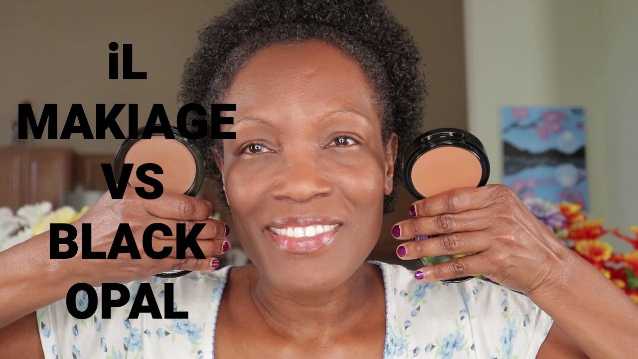 Makeup Lover Compares iL Makiage VS Black Opal Pressed Powder!