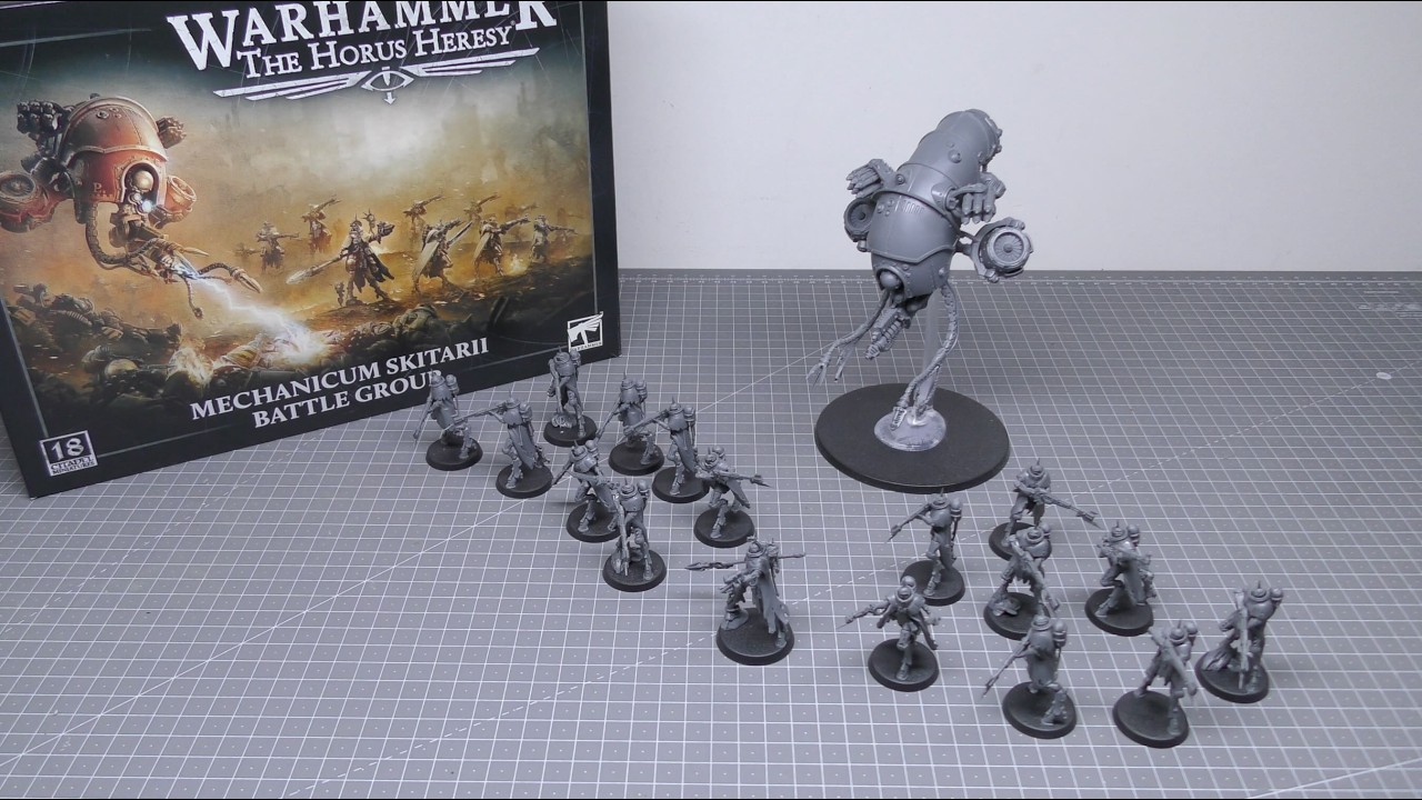 Skitarii Battle Group - Mechanicum - Review (HH) - YouTube