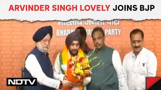 Arvinder Singh Lovely BJP | Arvinder Lovely, Who Quit As Delhi Congress Chief Twice, Rejoins BJP