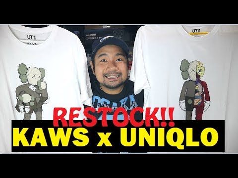 KAWS X UNIQLO - SEPT 2019 RESTOCK UPDATE!! (SHIRT DESIGN RUNDOWN)