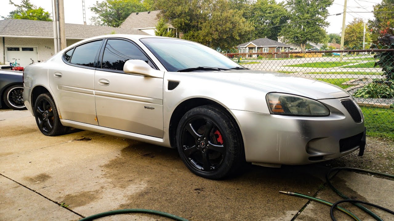 How to replace wheel bearings and brakes on a Pontiac Grand Prix GXP