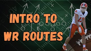 Intro To Wide Receiver Routes In American Football