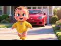 Wroom Wroom Car Day Trip 🚗 | Fun Car Adventure for Kids | Toddler Learning Video Age 1-4