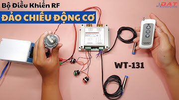 Bộ Điều Khiển RF Đảo Chiều Động Cơ DC 12V - 32V 30A WT-131 |VDO00028 | Điện tử DAT