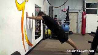 Kbands Wall Drill | Sprint Speed