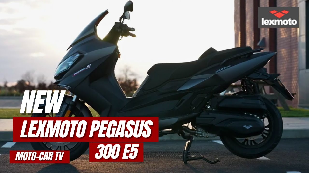 The Ultimate Maxi-Scooter - Lexmoto PEGASUS 300 Euro 5