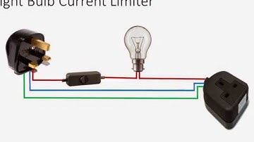 Light Bulb Current Limiting Circuit (Test Equipment)