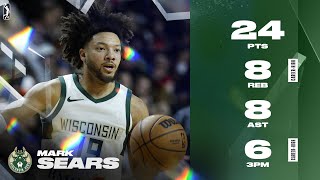 Mark Sears Posted 24 PTS, 8 REB, 8 AST, 6 3PM In Herd Win!