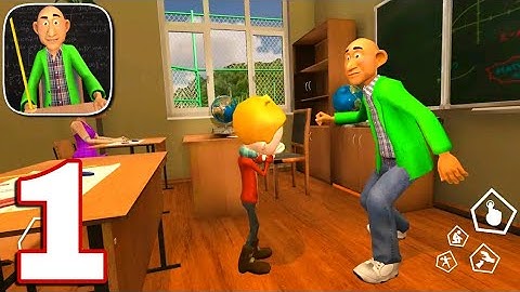 Scary Baldi Math Teacher Pranks : School Education Full Gameplay Walkthrough || Level 1 to 10 ||