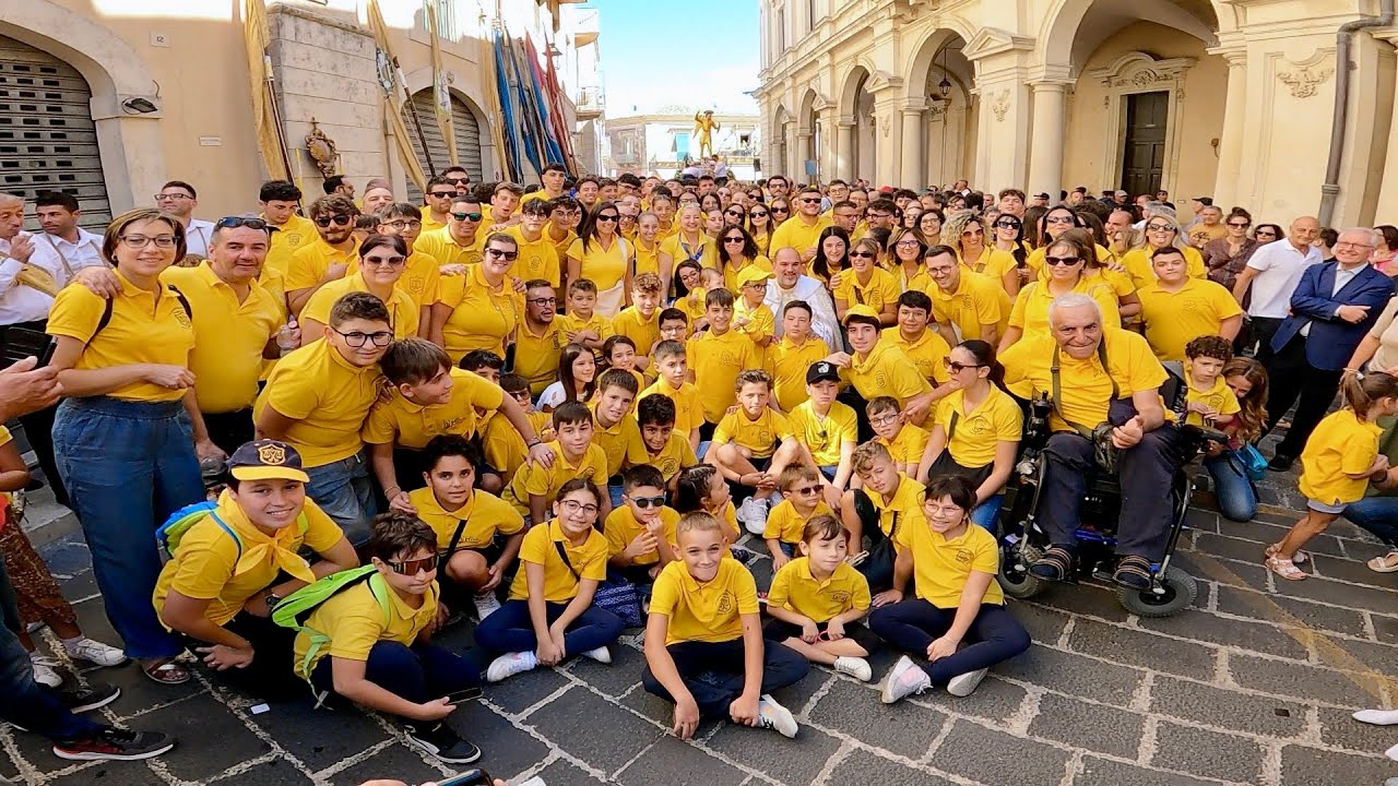 Sciuta e processione di San Michele a Palazzolo Acreide,29-09-2024