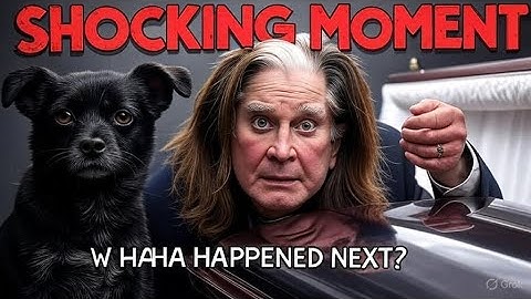 At Ozzy Osbourne’s Funeral, His Dog Jumps on the Body – What Happened Next Will SHOCK You!