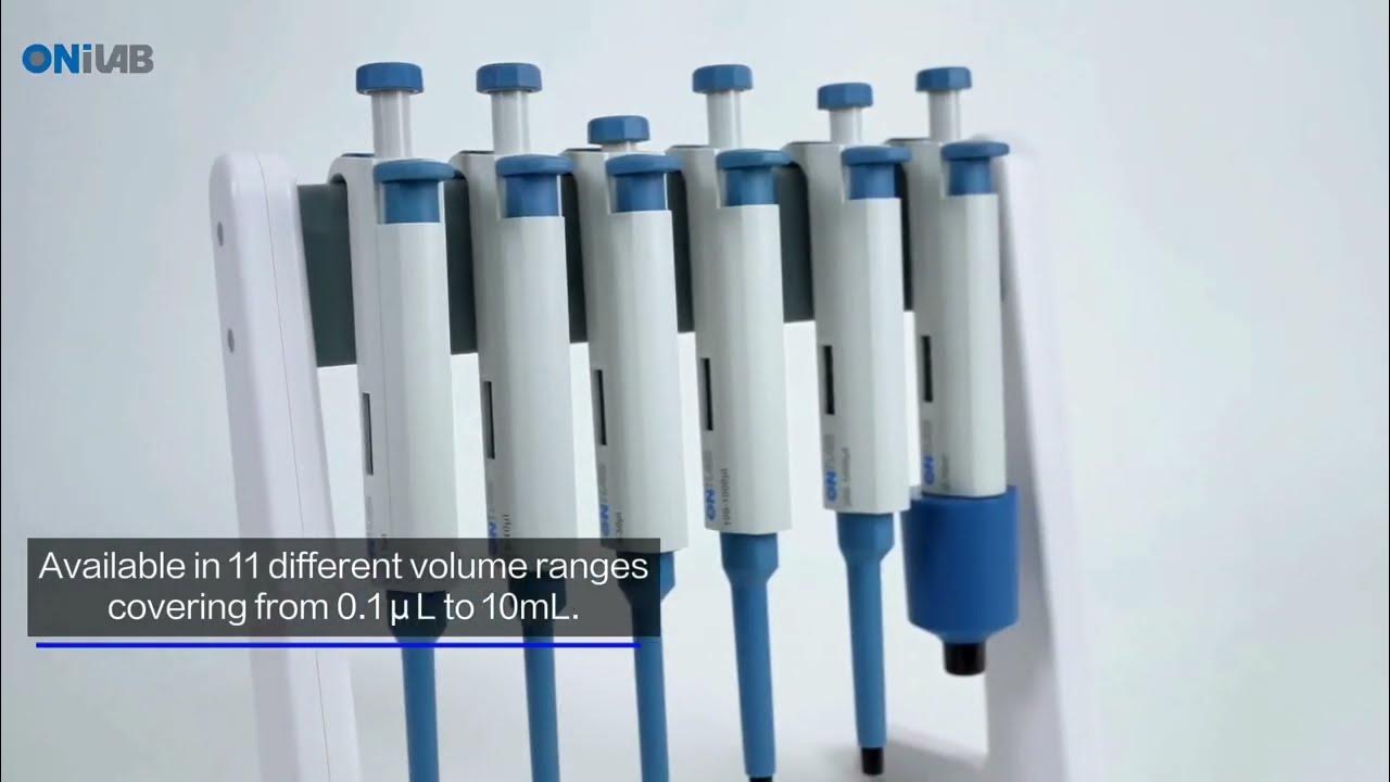 TopPette Mechanical Adjustable Volume MicroPipette YouTube