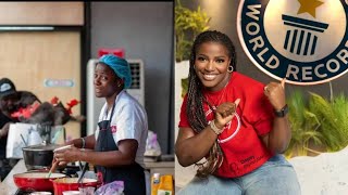 She Cooked for 100 Hours Non Stop! Hilda Baci smashes Guinness world cooking record!