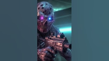 AI-generated space zombies! Watch as the future of technology collides with the undead. #shorts #ai