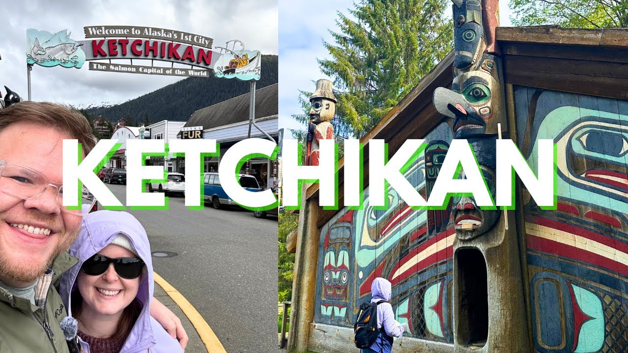 Ketchikan, Alaska on the Norwegian Jade! | Exploring Totem Bight, Potlatch Park & Downtown