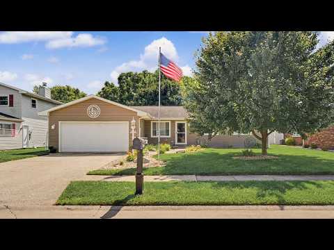 1044 Pinecrest Dr, Rantoul, IL home video tour