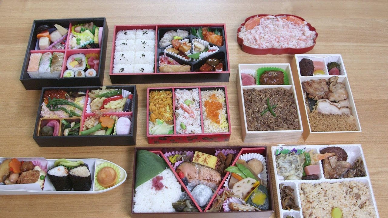 Ekiben Boxed Lunches for Train Travel - YouTube