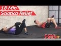 18 min sciatica exercises for leg pain relief  sciatica relief  treatment for sciatic nerve pain