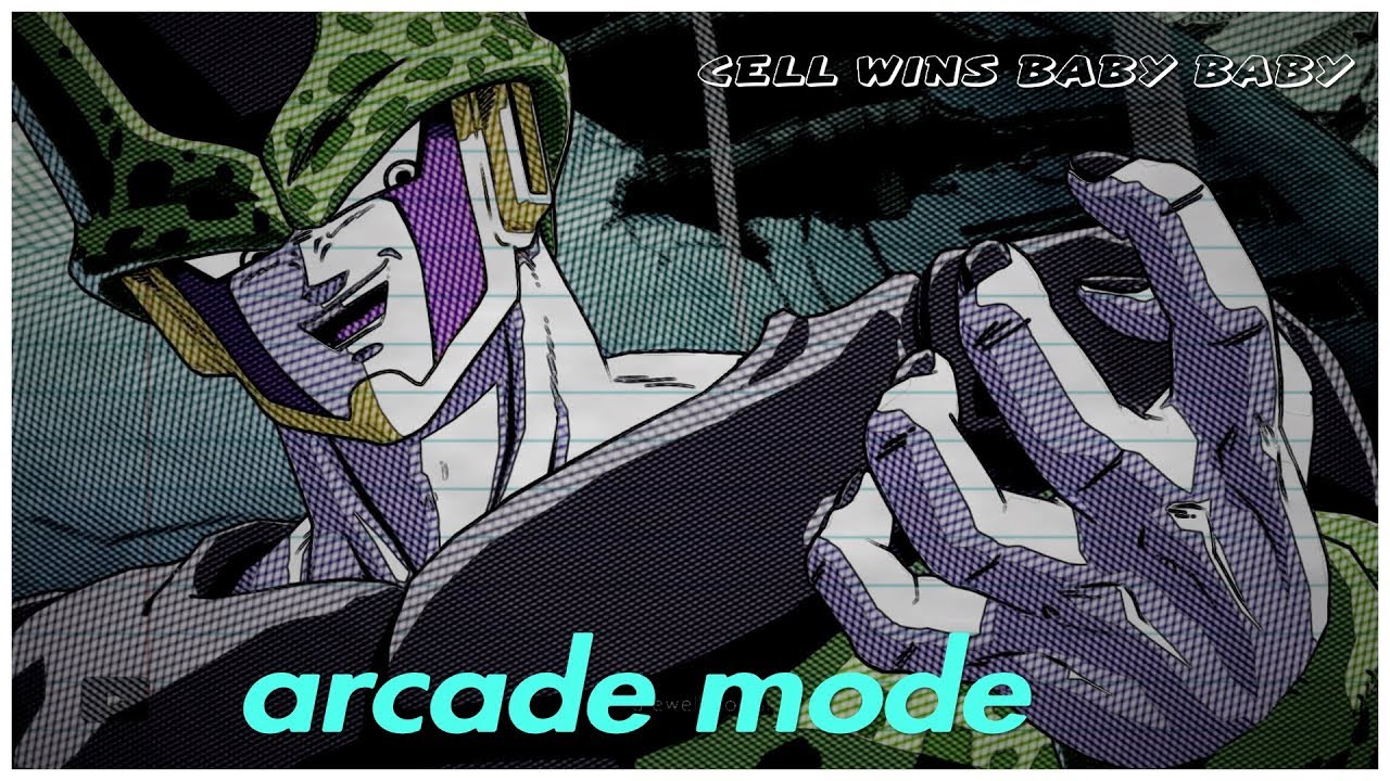 cell wins BAY BAY!!! dragon ball fighterz arcade mode - YouTube