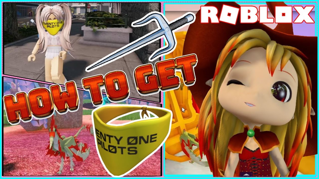 🔱 (LOUD) HOW TO GET FREE YELLOW BANDITO BANDANA AND ICY SAI! ROBLOX  CREATURES OF SONARIA!