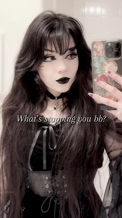 What’s stopping you? #darkwave #postpunk #synthwave #goth #gothic #gothgirl #gothfashion #gothmakeup