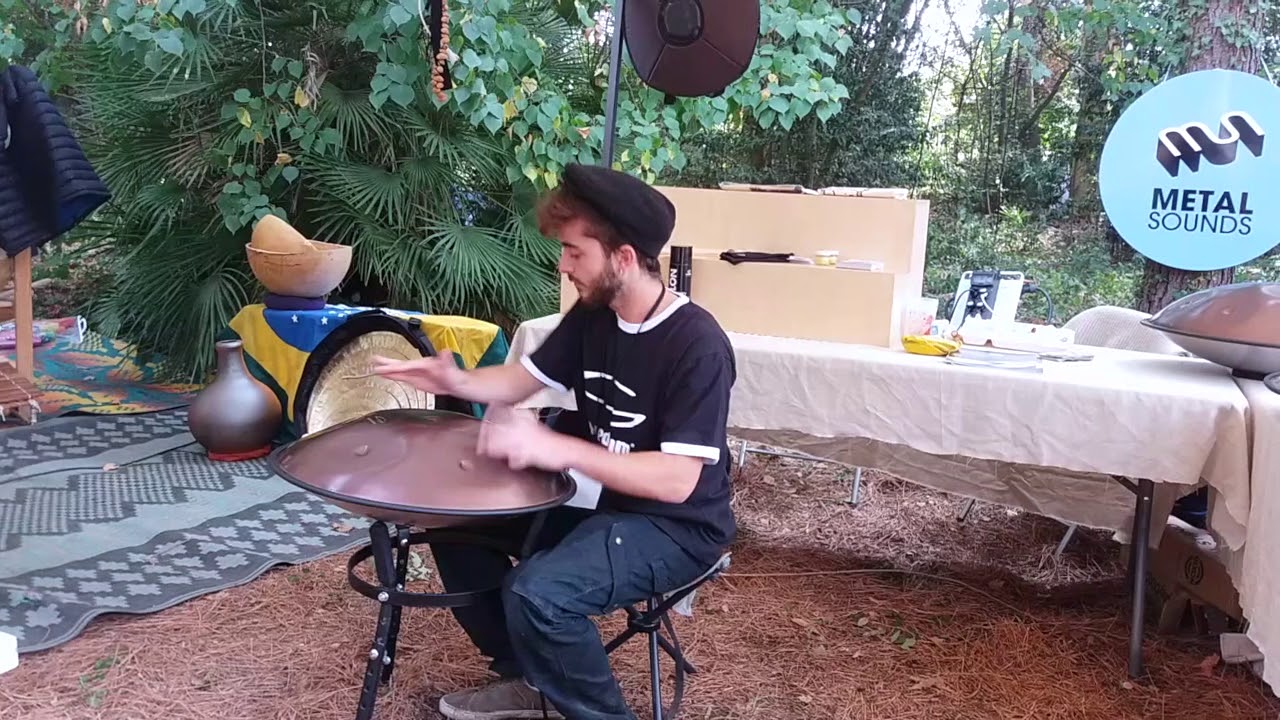 Handpan Spacedrum® solo by Pablo | Festival pour l'école de la vie 2017