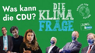 Die KLIMAFRAGE - CDU & das Klima | Mit Luisa Neubauer, Volker Quaschning & Tilo