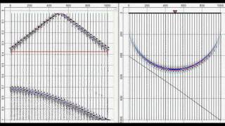 Modeling seismic acquisition on dipping layer (SWAG @ KAUST).mp4