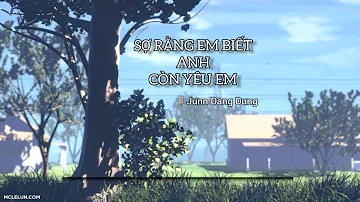 Sợ Rằng Em Biết Anh Còn Yêu Em -JUNN Đăng Dũng [Lyric Video]
