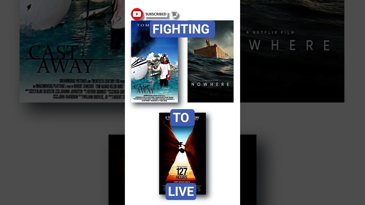 Trapped, Alone, and Fighting to Live! 😱 Best Survival Movies!"
