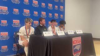 Press Conference: 8A boys soccer state runner-up West Forsyth (Nov. 20, 2025)