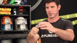 Omega Pacific Standard Locking Oval Carabiner Review - Zip Line Gear