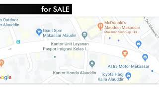 Tanah dijual Jalan Sultan Alauddin - Makassar