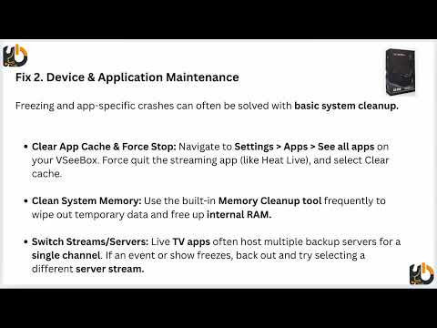 How to Fix VSeeBox V3 Pro Keeps Buffering or Freezing - Speed Up Streaming & Server Fix