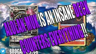ALOLAN MUK-GX IS AN INSANE BUDGET DECK GOMING FROM BURNING SHADOWS!! - Is It Good? EP.49