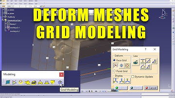 How to Deform Meshes in CATIA V5 - Grid modeling