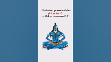 kisi ko kya bura samjhne bholenath // Devon ke Dev Mahadev // #bholenath #status