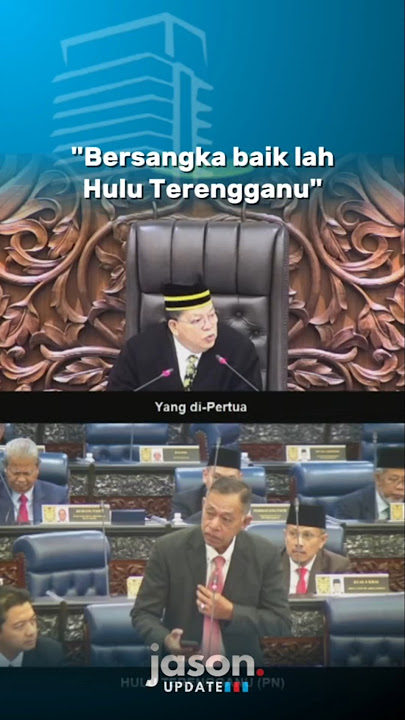 'Bersangka baik lah Hulu Terengganu' - Speaker Johari #parlimen #dewanrakyat #speakerjohari