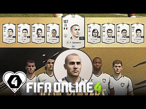 FIFA ONLINE 4: TEST HÀNG FO4 ICON Vs Fabio Cannavaro ICON Trong FO4 - ShopTayCam.com