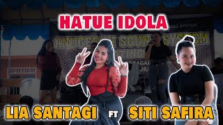 HATUE IDOLA - LIA SANTAGI ft SITI SAFIRA - Live Music Panggung Lagu Dayak Terbaru 2024 Asem Kumbang
