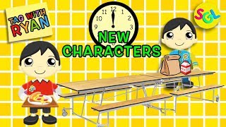 TAG WITH RYAN New Characters Lunchtime + Varsity Ryan Gameplay | Ryan ToysReview iPad Game App SGL