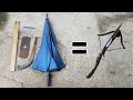 폐품쓰레기로 석궁만들기  - Making a Crossbow with Recycled Waste