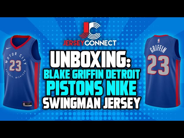 UNBOXING: Blake Griffin Detroit Pistons Nike Swingman Jersey, City Edition