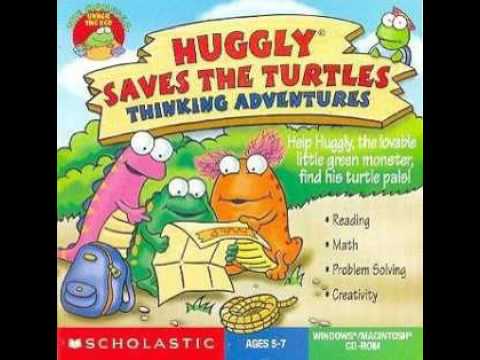 Huggly Saves the Turtles - Thinking Adventures (2000, PC game) - YouTube.