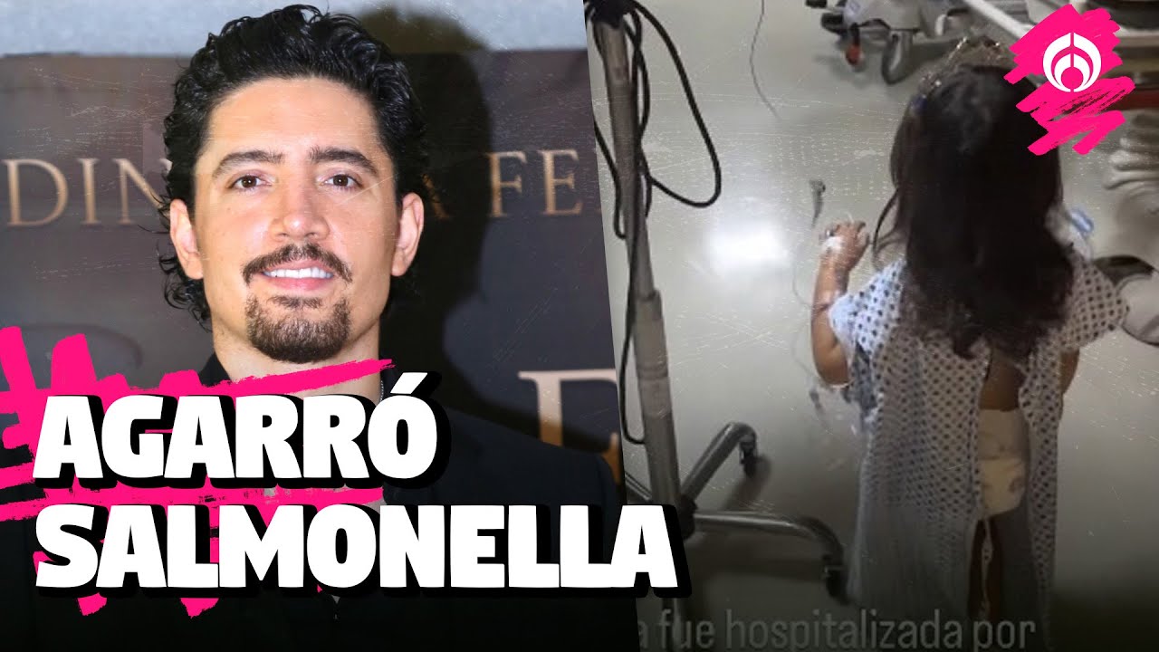 Hija de Alex Fernández es hospitalizada por salmonella